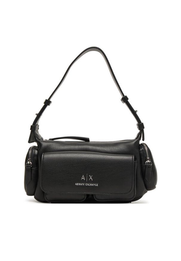 Armani Exchange Torebka XW000405 AF12589 UC001 Czarny. Kolor: czarny. Materiał: skórzane