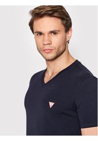 Guess T-Shirt M2YI32 J1311 Granatowy Super Slim Fit. Kolor: niebieski. Materiał: bawełna #3