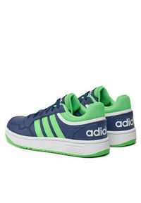 Adidas - adidas Sneakersy Hoops 3.0 K IG3829 Granatowy. Kolor: niebieski. Materiał: skóra #3