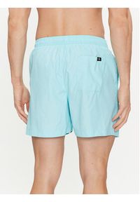 Calvin Klein Swimwear Szorty kąpielowe KM0KM01003 Niebieski Regular Fit. Kolor: niebieski. Materiał: syntetyk #2