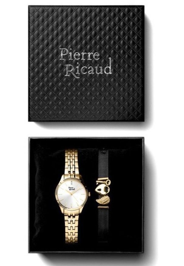 Zegarek damski Pierre Ricaud P21018.1113Q151.F złoty. Kolor: złoty