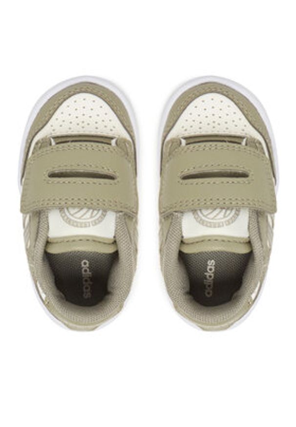 Adidas - adidas Sneakersy Rapid Court JS3545 Zielony. Kolor: zielony. Materiał: skóra