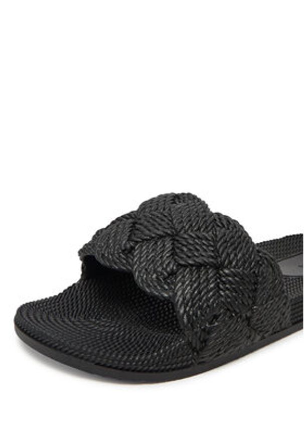 MEXX Klapki MICH1906041W-01 Czarny. Kolor: czarny. Materiał: materiał, syntetyk