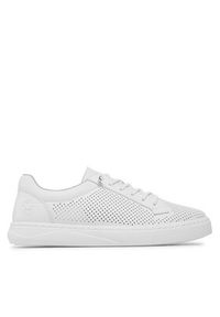 Rieker Sneakersy B9952-80 Biały. Kolor: biały. Materiał: skóra