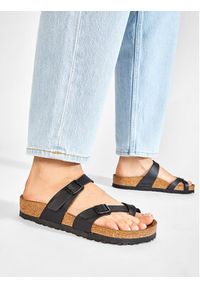Birkenstock Japonki Mayari 0071791 Czarny. Kolor: czarny. Materiał: skóra #4