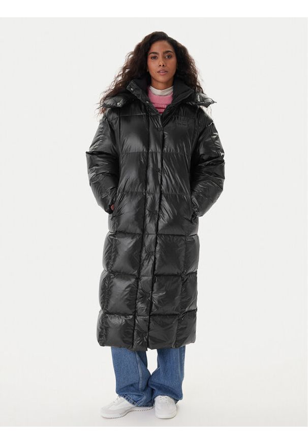 Tommy Jeans Kurtka puchowa Alaska DW0DW21615 Czarny Relaxed Fit. Kolor: czarny. Materiał: syntetyk