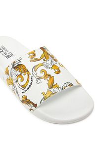 Versace Jeans Couture Klapki 78YA3SQ3 Biały. Kolor: biały #3