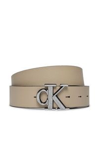 Calvin Klein Jeans Pasek Męski Ro Mono P Rev/Adj Lthr Belt35Mm K50K511415 Czarny. Kolor: czarny