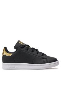 Adidas - adidas Sneakersy Stan Smith C GY4262 Czarny. Kolor: czarny. Materiał: skóra. Model: Adidas Stan Smith