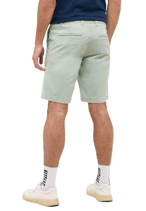 Męskie Szorty Mustang Style Amsterdam Shorts Frosty Green 1016450 6180