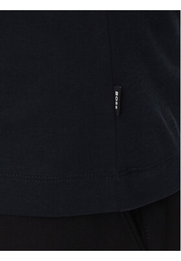 BOSS - Boss T-Shirt Thompson 50468347 Granatowy Regular Fit. Kolor: niebieski. Materiał: bawełna