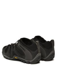 Merrell Trekkingi Cham 8 Stretch J033091 Czarny. Kolor: czarny. Materiał: materiał. Sport: turystyka piesza