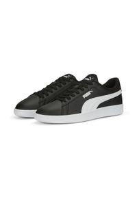 Puma - Buty do chodzenia męskie PUMA Smash 3.0 L. Zapięcie: sznurówki. Kolor: biały, wielokolorowy, czarny. Materiał: materiał. Szerokość cholewki: normalna. Sport: turystyka piesza