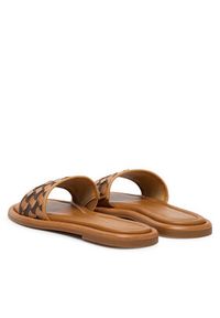 MICHAEL Michael Kors Klapki Dana 40R6DNFS1L Brązowy. Kolor: brązowy. Materiał: skóra #4