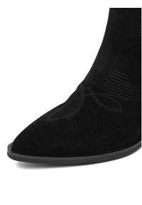 Badura Kowbojki C-ANA-DX01381-12 Czarny. Kolor: czarny. Materiał: zamsz, skóra #4