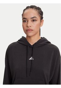 Adidas - adidas Bluza Essentials Small Logo JD7989 Czarny Regular Fit. Kolor: czarny. Materiał: bawełna #4