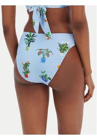 Seafolly Dół od bikini Playa Bonita 40726-287 Błękitny. Kolor: niebieski. Materiał: syntetyk #4