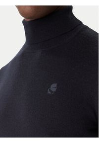 Karl Lagerfeld - KARL LAGERFELD Golf 655058 554399 Granatowy Regular Fit. Typ kołnierza: golf. Kolor: niebieski. Materiał: wełna #3