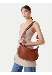 Liu Jo Torebka Esc M Hobo AF5133 E0058 Brązowy. Kolor: brązowy. Materiał: skórzane