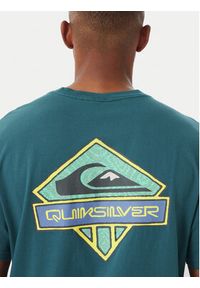 Quiksilver T-Shirt Crystal Jet EQYZT08023 Niebieski Regular Fit. Kolor: niebieski. Materiał: bawełna #5