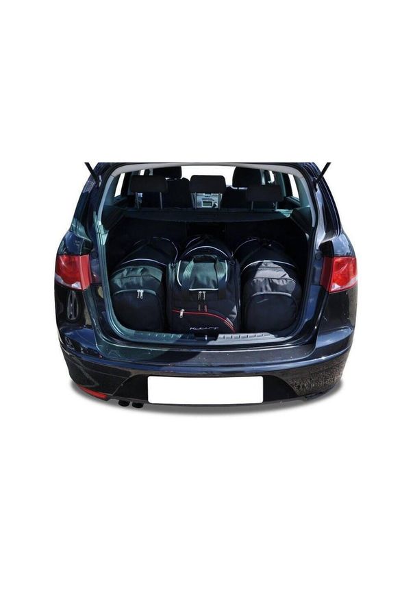 KJUST - Torby Do Bagażnika Seat Altea Xl 2004-2015 4Szt Kjust. Kolor: czarny. Styl: sportowy