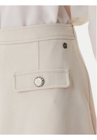 Guess Spódnica mini W6RD57 KCMU2 Beżowy Classic Fit. Kolor: beżowy. Materiał: syntetyk #3