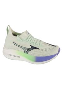 Mizuno - Buty do biegania damskie, Neo Zen. Kolor: zielony. Materiał: syntetyk, materiał. Sport: bieganie