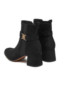 Nine West Botki CEO-NIBAL-01 Czarny. Kolor: czarny. Materiał: materiał #6
