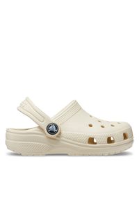 Crocs Klapki Classic Kids Clog T 206990 Beżowy. Kolor: beżowy