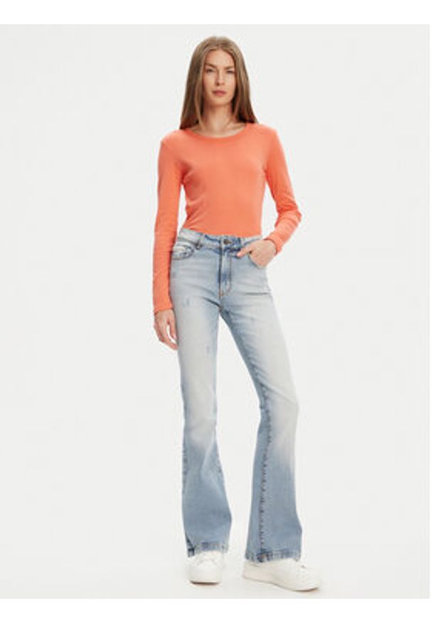 United Colors of Benetton - United Colors Of Benetton Jeansy 4OTADE00F Niebieski Flare Fit. Kolor: niebieski
