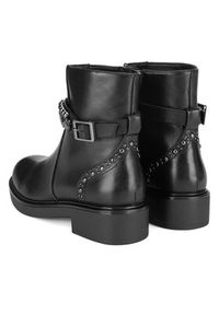 Eva Minge Botki WGA3305-1Z Czarny. Kolor: czarny. Materiał: skóra #2