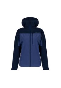 Kurtka softshell damska Marmot ROM. Kolor: niebieski. Materiał: softshell. Sport: turystyka piesza