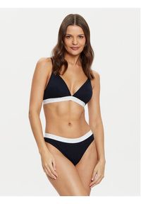 TOMMY HILFIGER - Tommy Hilfiger Stringi UW0UW05539 Granatowy. Kolor: niebieski. Materiał: bawełna, syntetyk #5