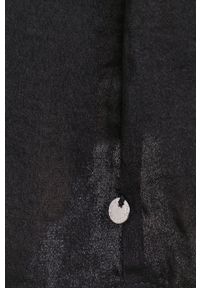 Scotch & Soda Sukienka kolor czarny mini prosta. Okazja: na co dzień. Kolor: czarny. Materiał: tkanina. Długość rękawa: krótki rękaw. Wzór: gładki. Typ sukienki: proste. Styl: casual. Długość: mini #6