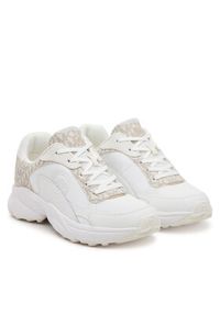 MICHAEL Michael Kors Sneakersy Sami 43S4SMFSBL Biały. Kolor: biały. Materiał: skóra