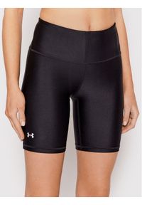 Under Armour Szorty rowerowe HeatGear® Bike 1360939 Czarny Slim Fit. Kolor: czarny. Materiał: syntetyk