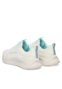Calvin Klein Sneakersy Light Eva Run Ess Lac Ny-Su Wmn HW0HW03293 Biały. Kolor: biały. Materiał: materiał. Sport: bieganie #6