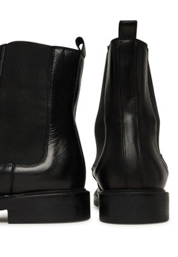 Pollini Sztyblety SA21143G0NTP0000 Czarny. Kolor: czarny. Materiał: skóra