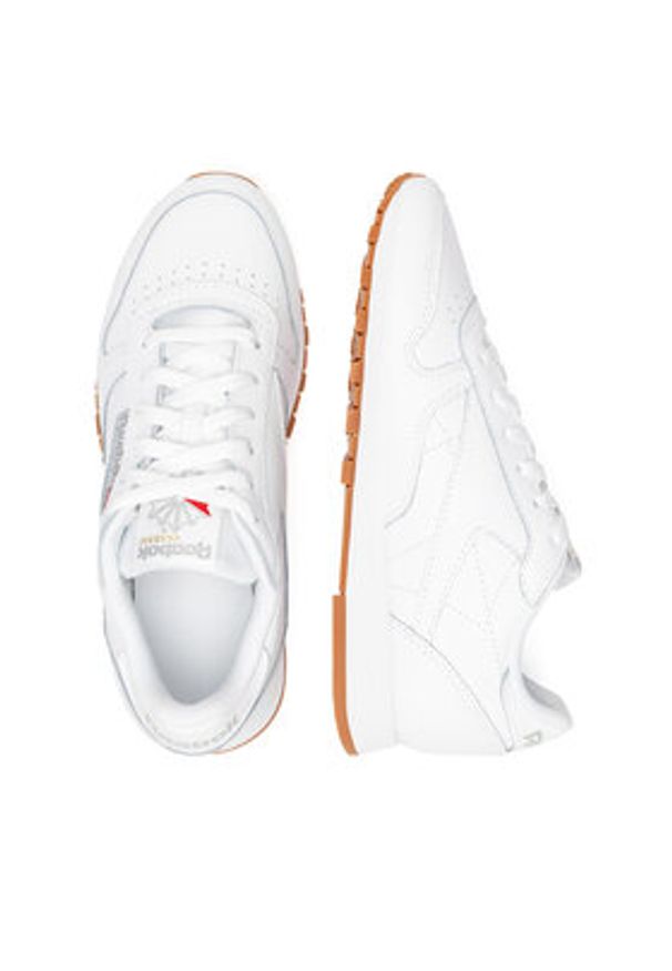 Reebok Sneakersy EO-CLASSIC LEATHER 100008495 Biały. Kolor: biały. Materiał: syntetyk, skóra. Model: Reebok Classic