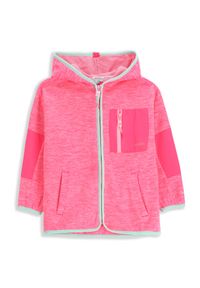 Polar turystyczny dziewczęcy bluza rozpinana Lemon Explore ZL5. Kolor: różowy. Materiał: poliester. Sport: turystyka piesza #1