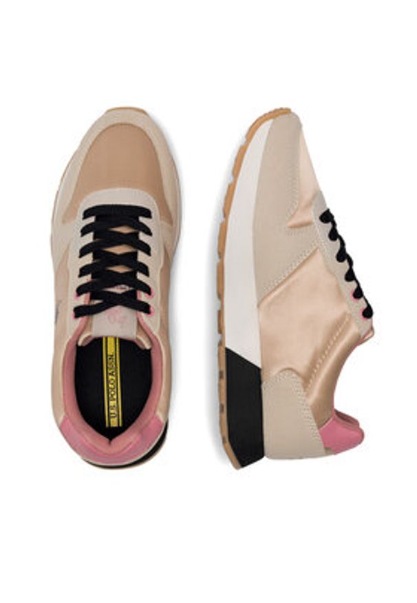 U.S. Polo Assn. Sneakersy KITTY002A Beżowy. Kolor: beżowy. Materiał: materiał