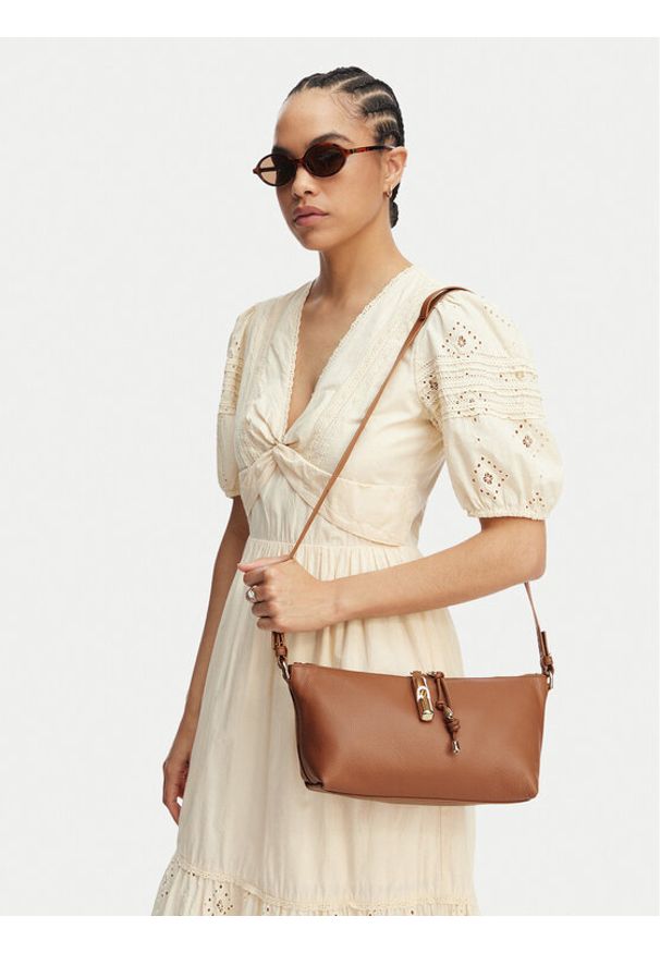 Furla Torebka Debby Mini WE00865 BX3353 KH RY000 Brązowy. Kolor: brązowy. Materiał: skórzane