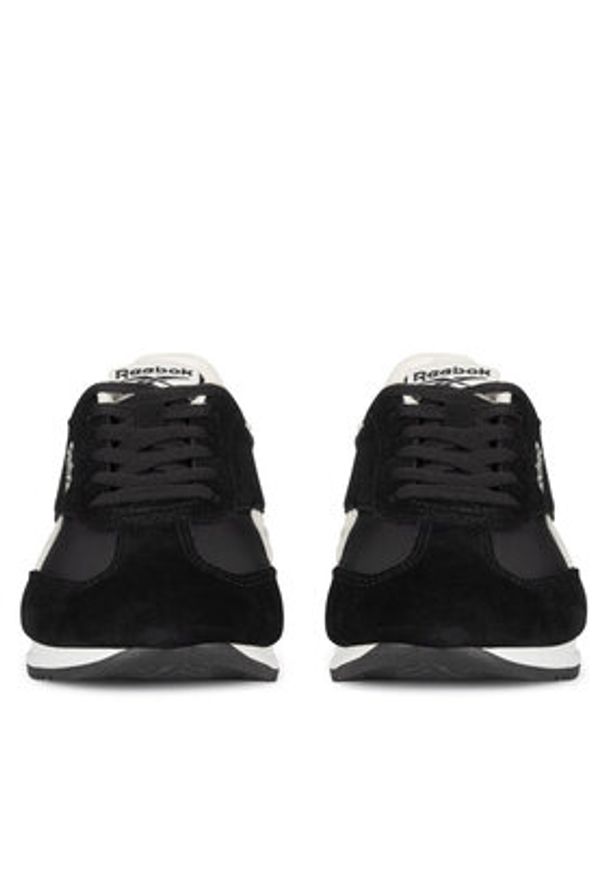 Reebok Sneakersy FIORI AR30309WBCC Czarny. Kolor: czarny. Materiał: skóra