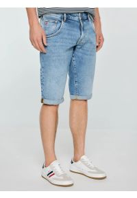 Big-Star - Szorty męskie jeansowe niebieskie Conner 298. Okazja: na co dzień. Kolor: niebieski. Materiał: jeans. Sezon: lato. Styl: casual, vintage, klasyczny #2