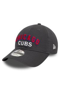 New Era Czapka z daszkiem Mlb Wordmark 920 Cubs 60503517 Szary. Kolor: szary. Materiał: materiał