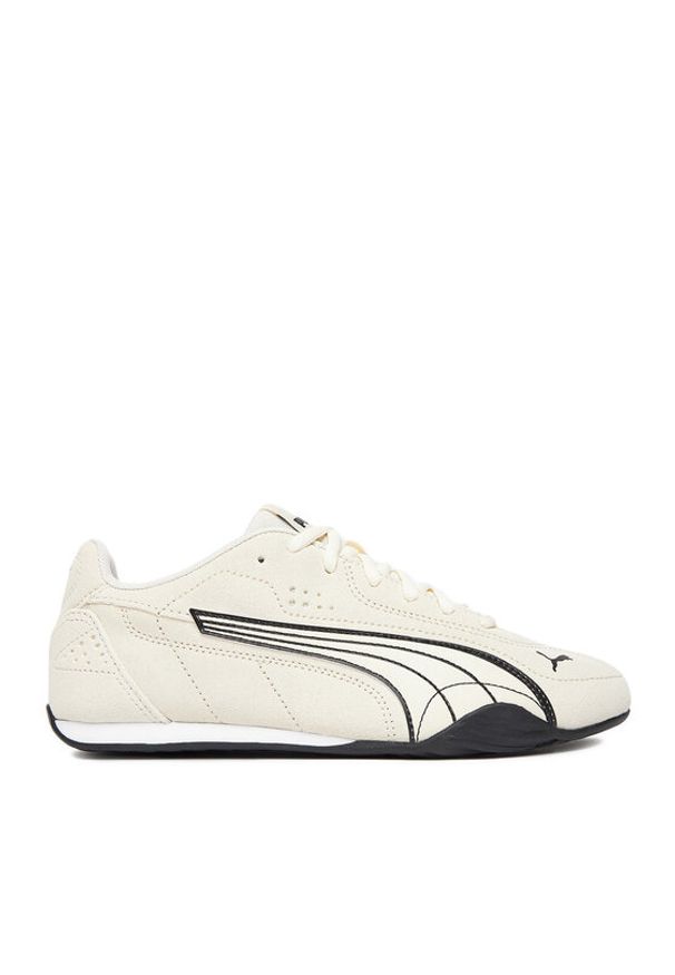 Puma Sneakersy CATCH SD 40268104 Écru. Kolor: kremowy. Materiał: skóra, zamsz