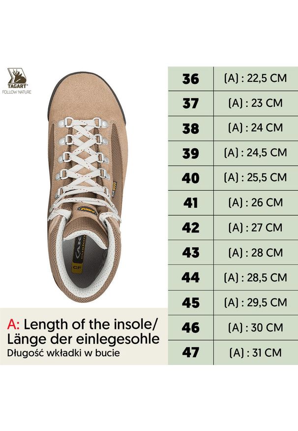 Aku - Buty trekkingowe damskie AKU Ultra Light Original GTX. Kolor: beżowy