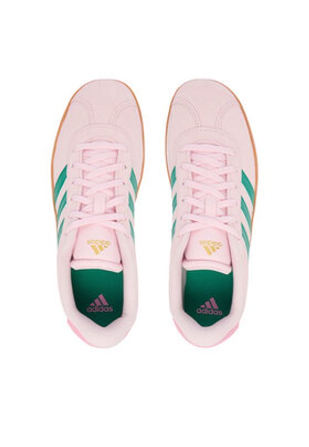 Adidas - adidas Sneakersy Vl Court 3.0 KI9260 Różowy. Kolor: różowy. Materiał: zamsz, skóra