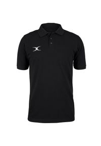 GILBERT - Polo Gilbert Quest. Okazja: na co dzień. Typ kołnierza: polo. Kolor: czarny. Styl: casual #1