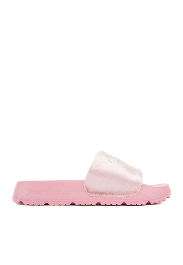 Juicy Couture Klapki PJC5 Różowy. Kolor: różowy. Materiał: materiał